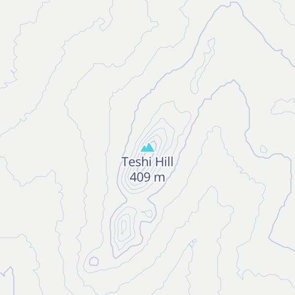 Map of Teshi Hill