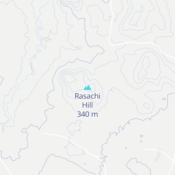 Map of Rasachi Hill