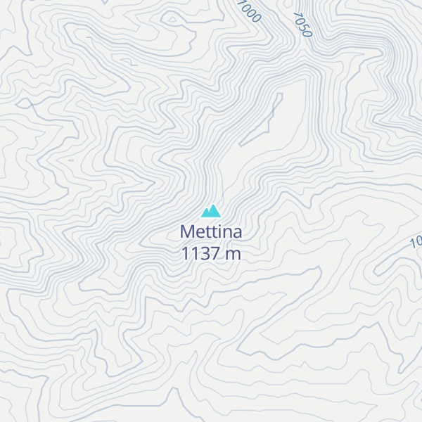 Map of Mettina
