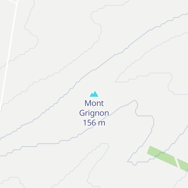 Map of Mont Grignon