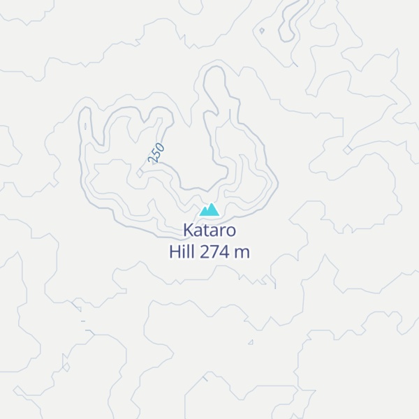 Map of Kataro Hill