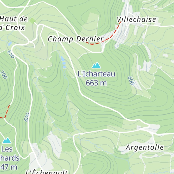 Map of Misemontet