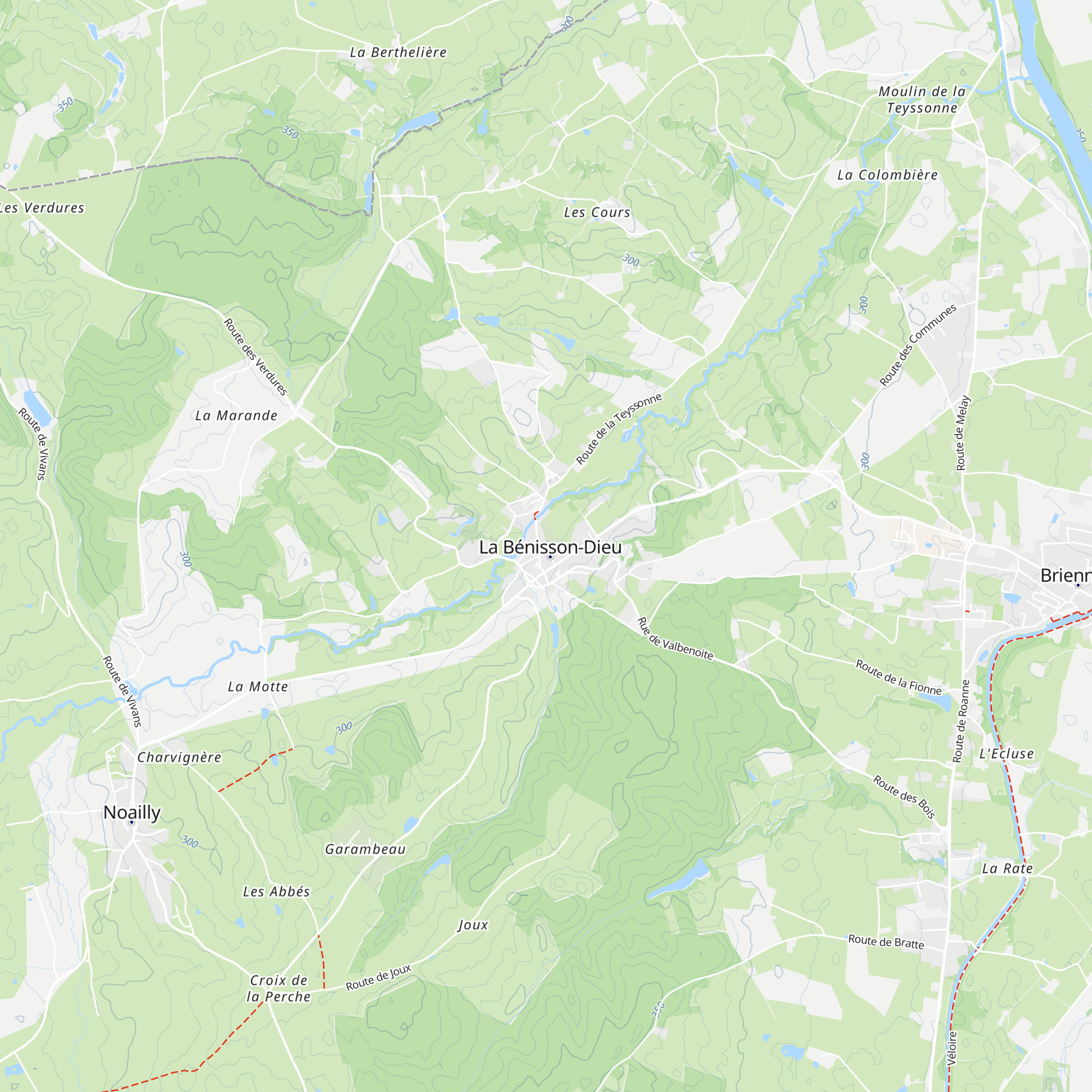 Office de tourisme de Charlieu-Belmont - Le Trésor de l'Abbaye map