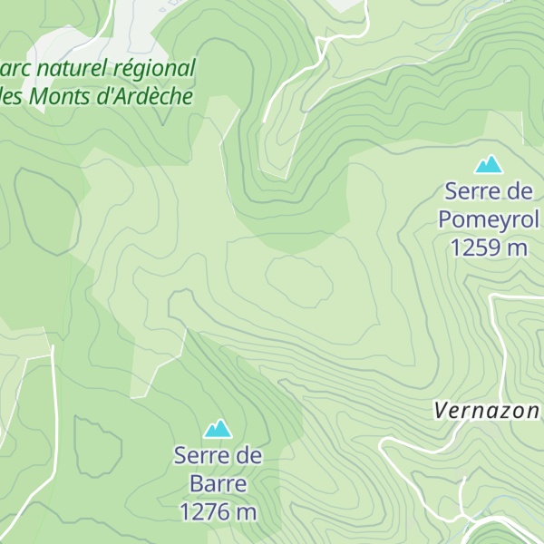 Map of Serre de la Chem
