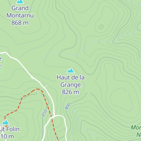 Map of Haut de la Grange