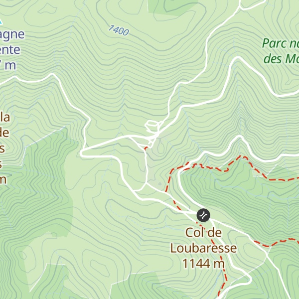 Map of Gîte d'étape de l'Église