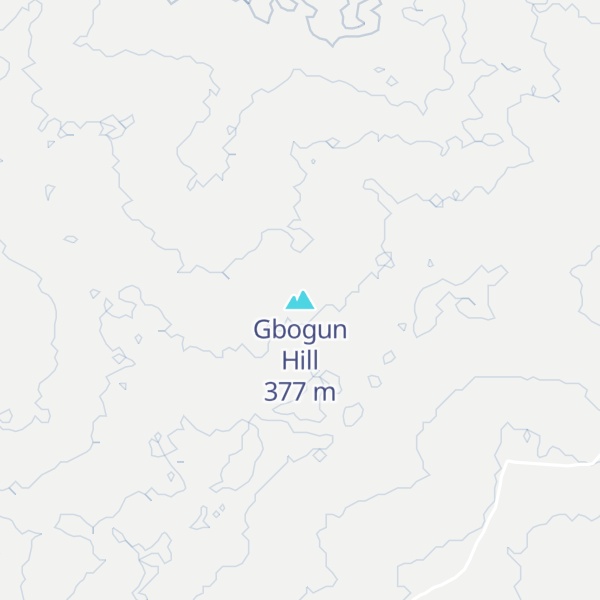 Map of Gbogun Hill