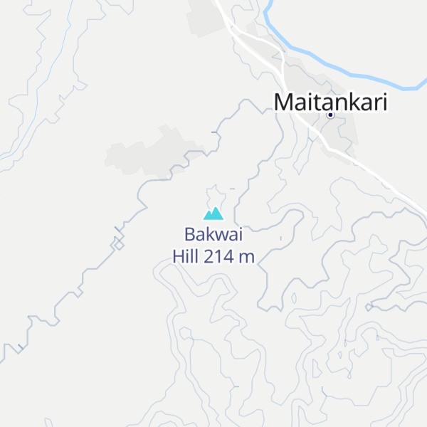 Map of Bakwai Hill