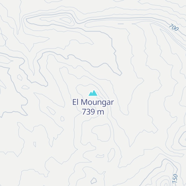 Map of El Moungar