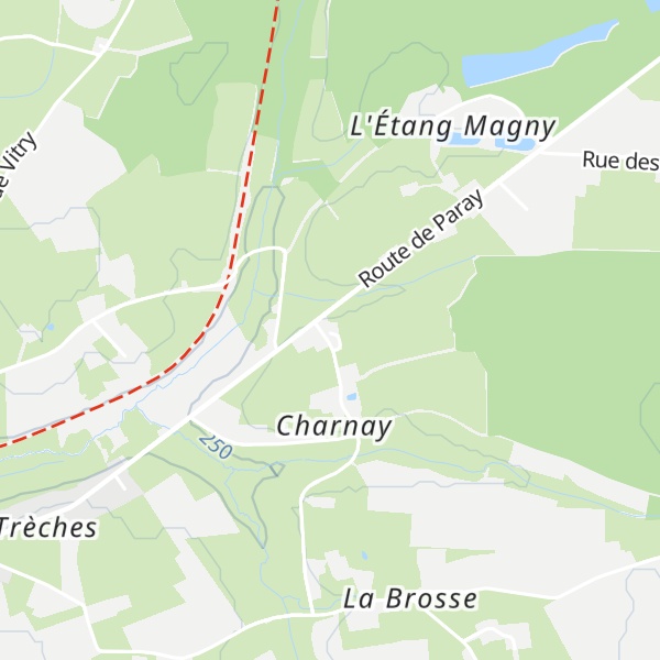Map of Gîtes de la Pointe