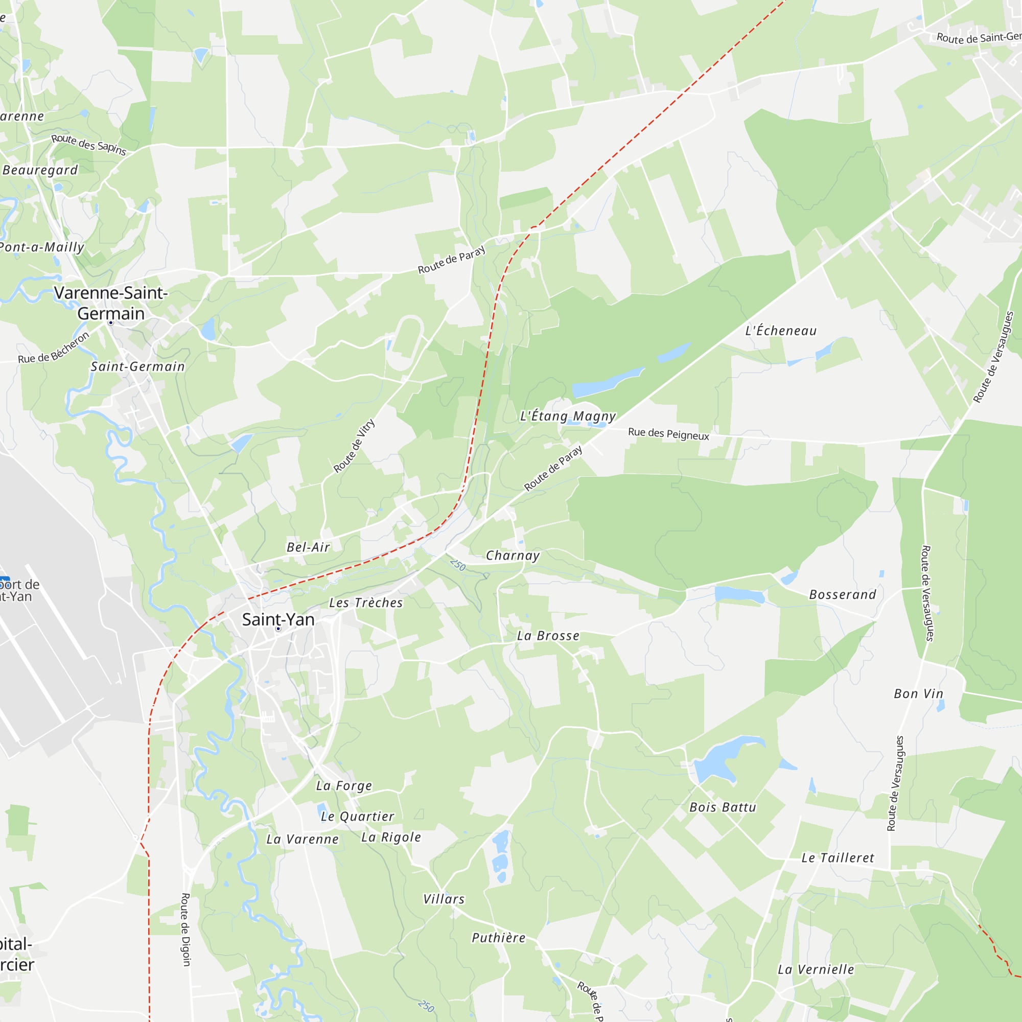 Gîtes de la Pointe map