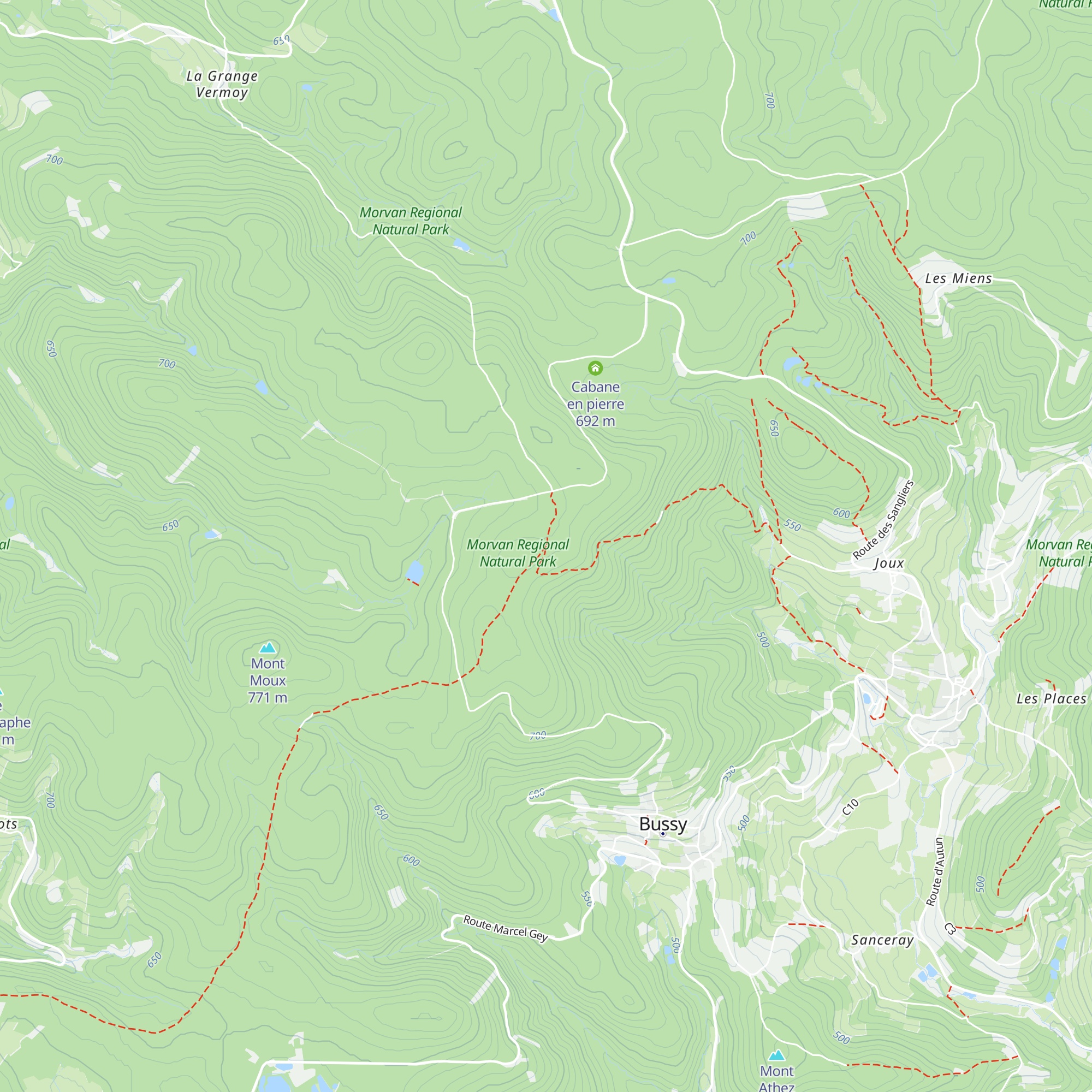 Cabane de chasseur map
