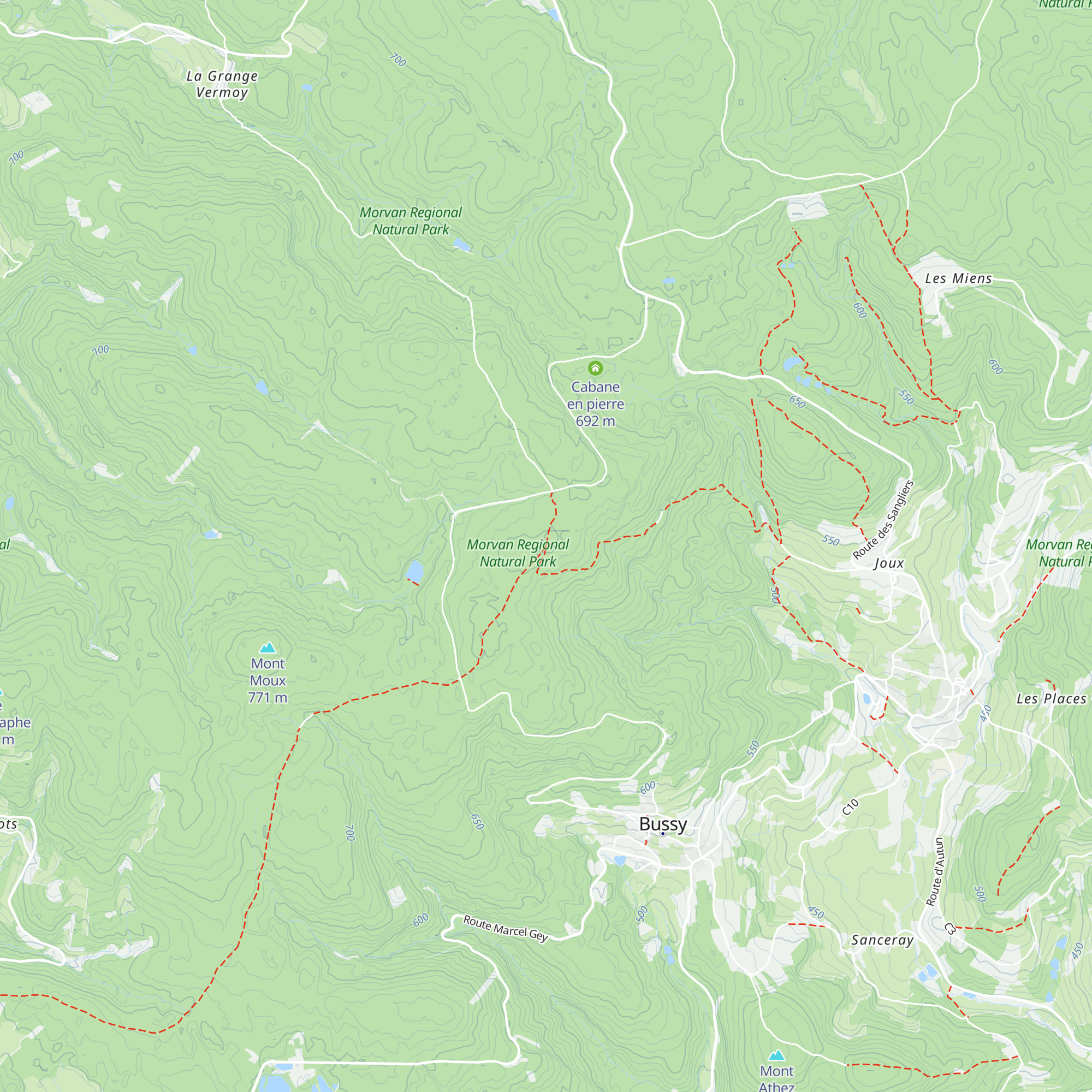 Cabane de chasseur map