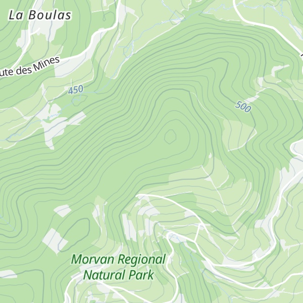 Map of Roche de Bignerie