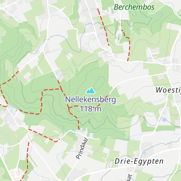 Map of Nellekensberg