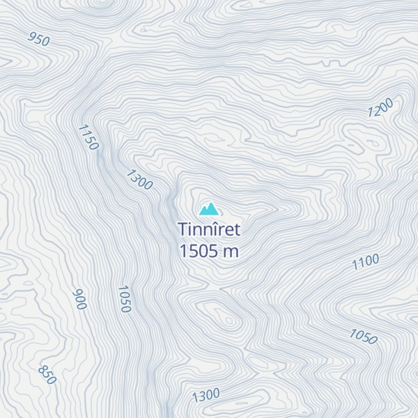 Map of Tinnîret