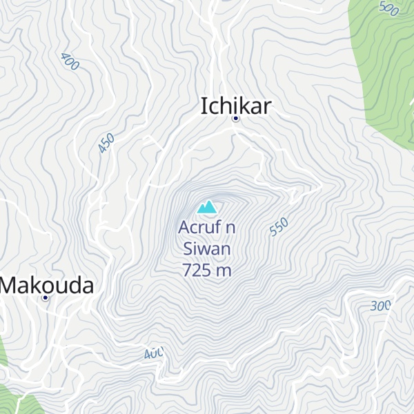Map of Acruf n Siwan