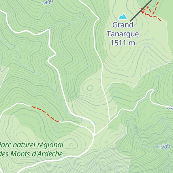 Map of Rocher Folatier
