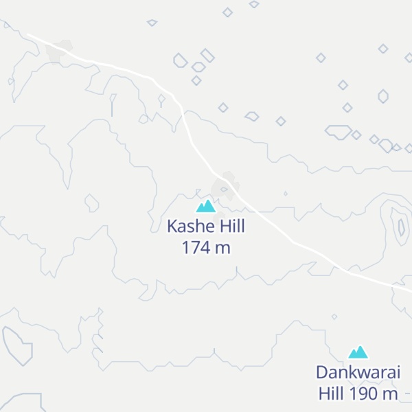 Map of Kashe Hill