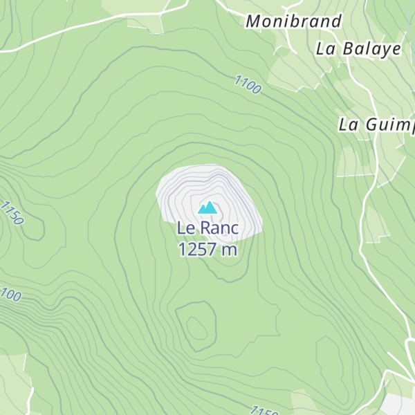 Map of Le Ranc