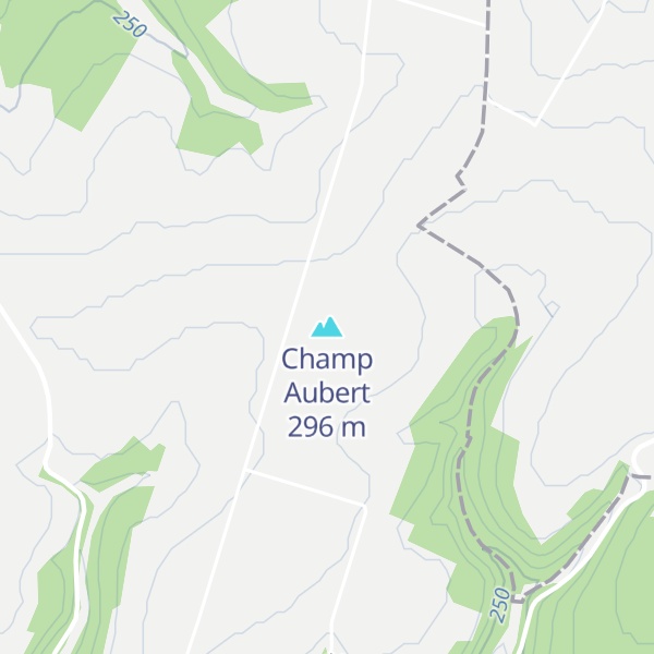 Map of Champ Aubert