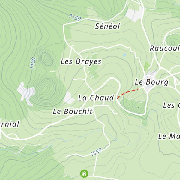 Map of Gîte La Mathe