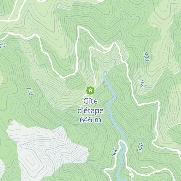 Map of Gîte d'étape