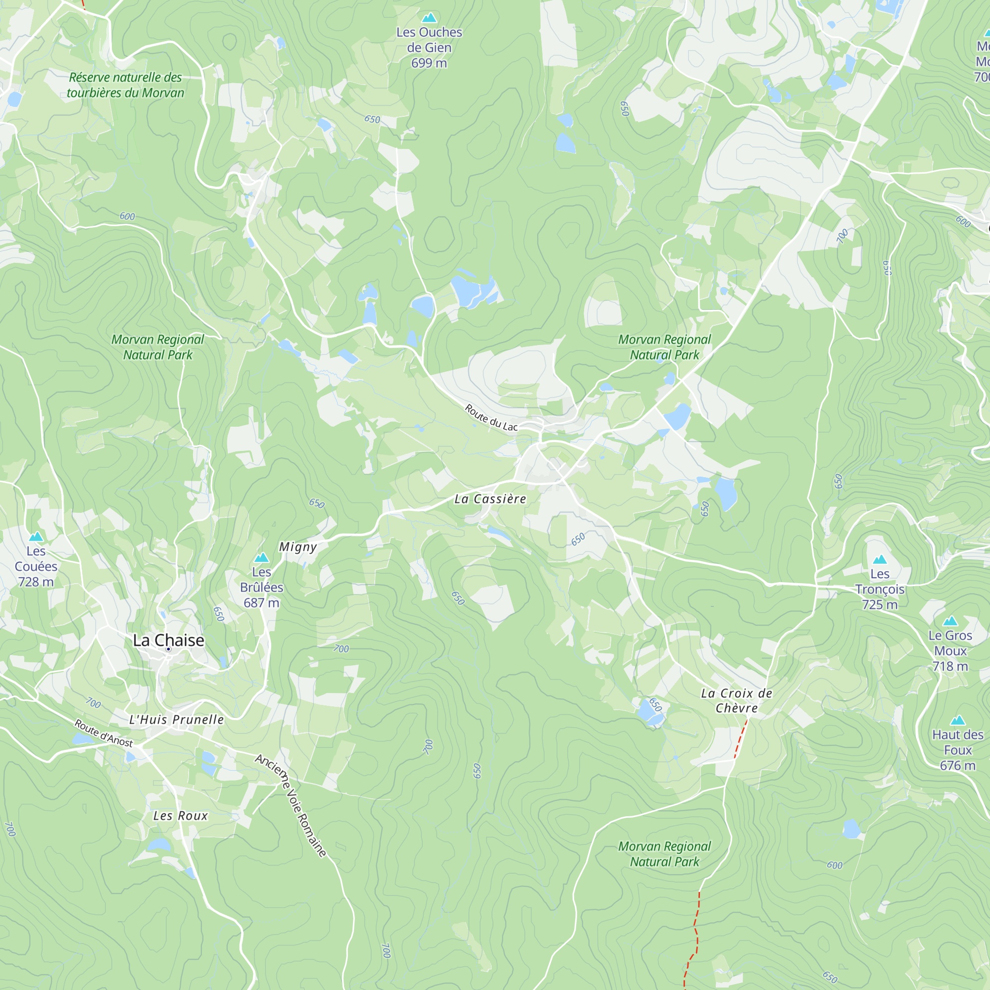 Gîte La Pillone map