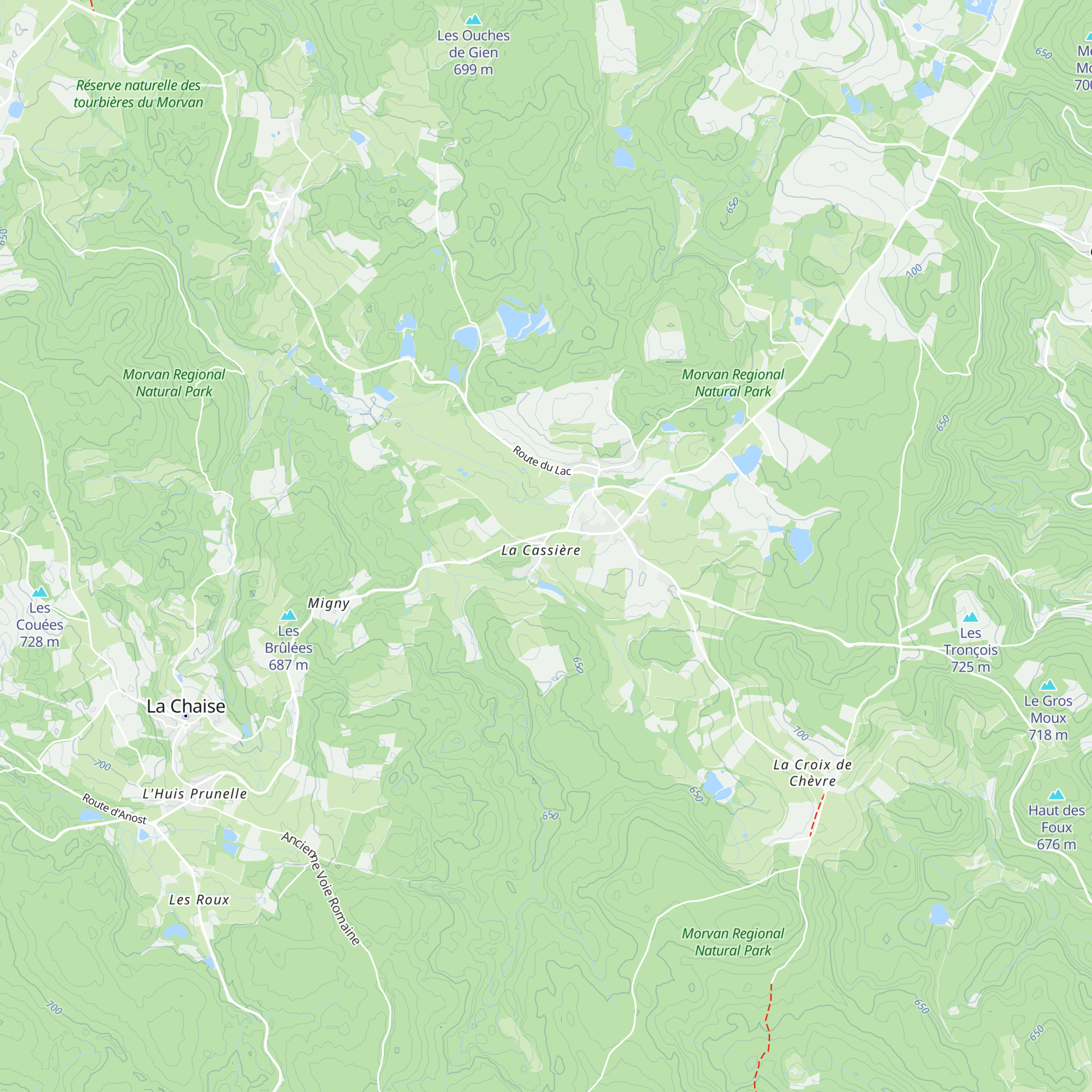 Gîte La Pillone map