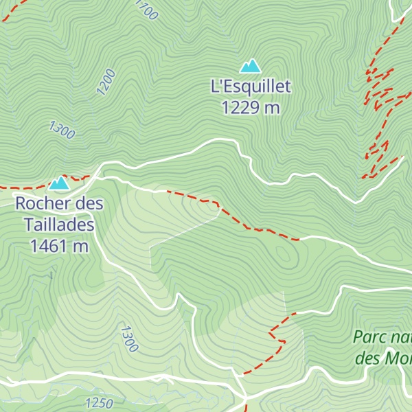 Map of La Tour des Poignets