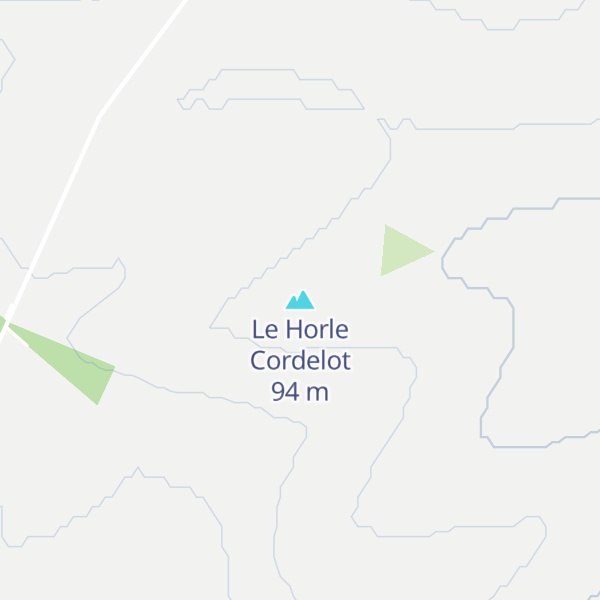 Map of Le Horle Cordelot