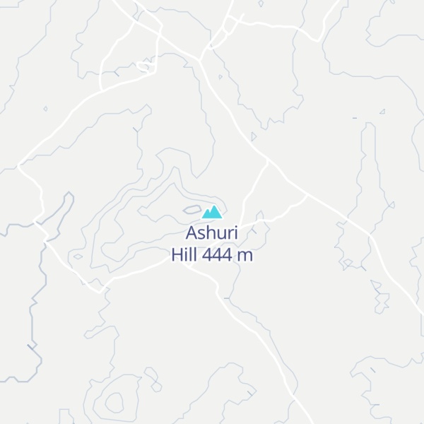 Map of Ashuri Hill