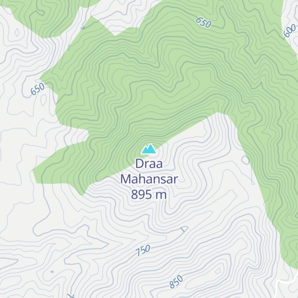 Map of Draa Mahansar
