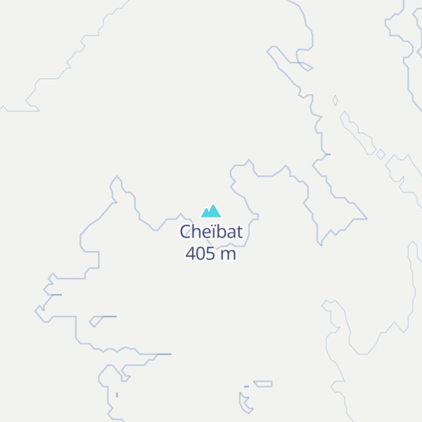 Map of Cheïbat