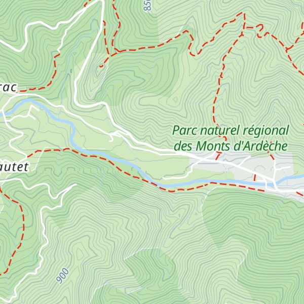 Map of Gîte « à la lisière »