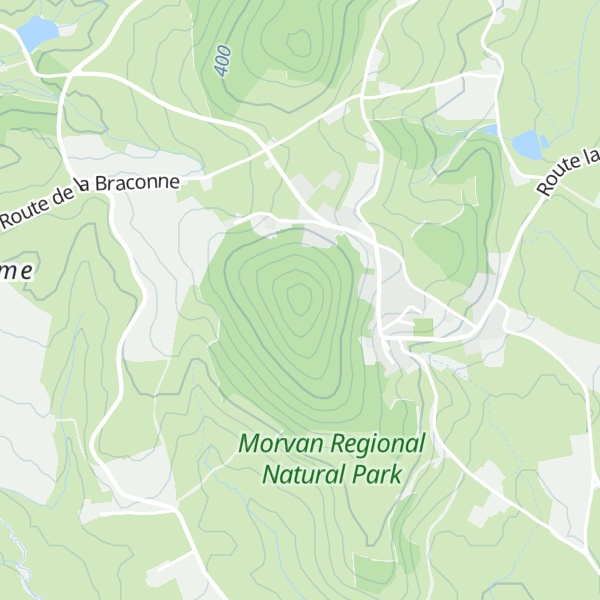 Map of Montagne de la Garde