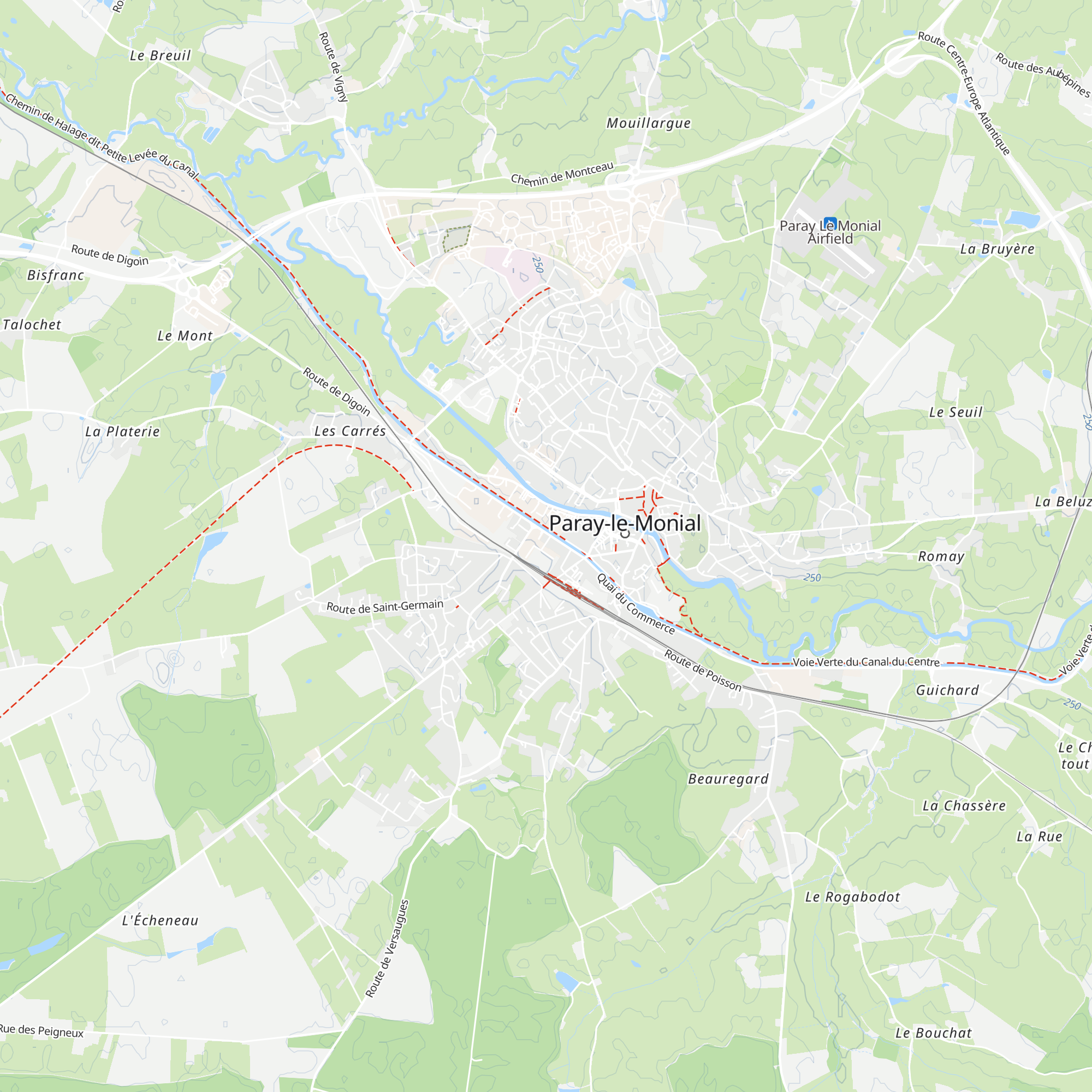Gîte du Quai Sud map