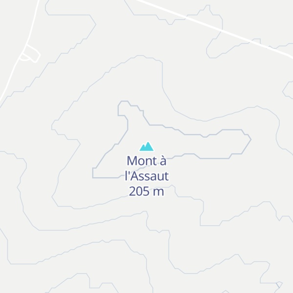 Map of Mont à l'Assaut