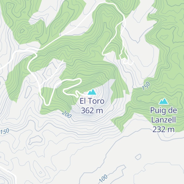 Map of El Toro