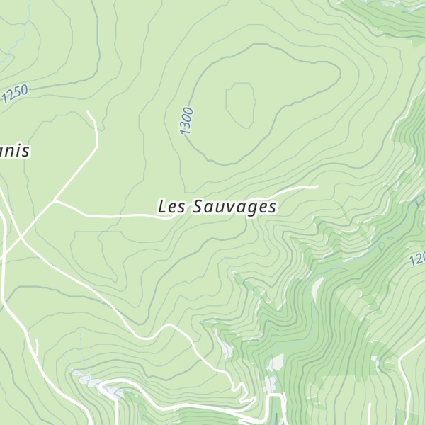 Map of Gîte d'étape Les Padgels