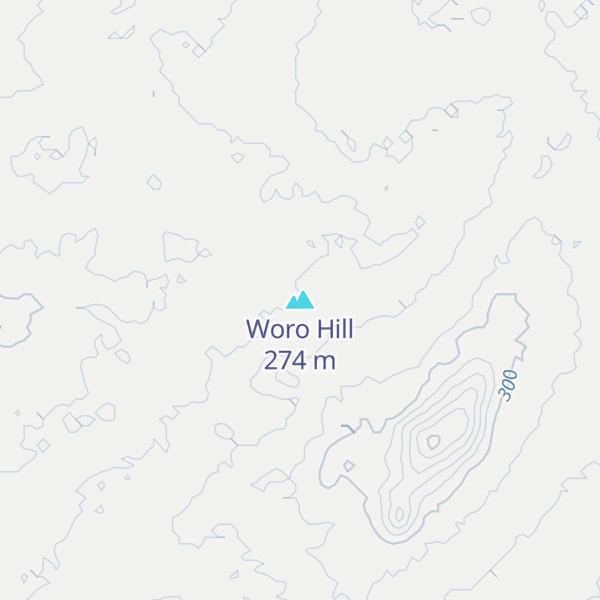 Map of Woro Hill