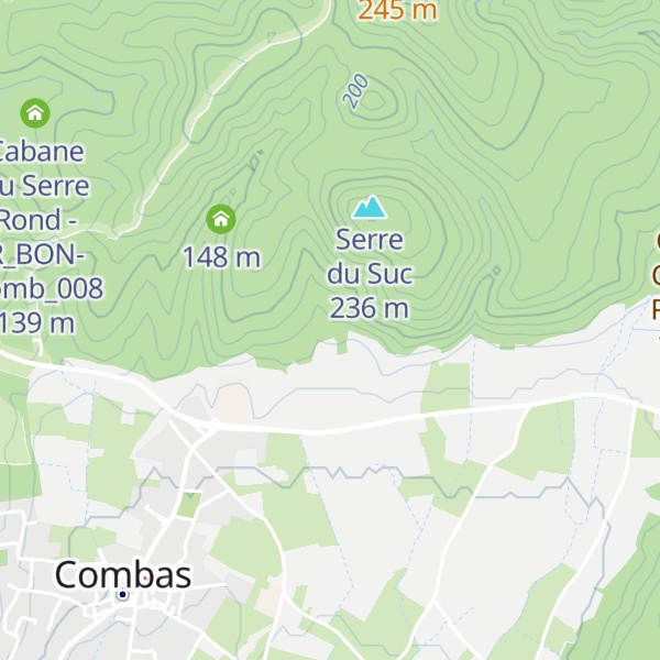 Map of Cabane de Taxile - R_BON_Comb_006