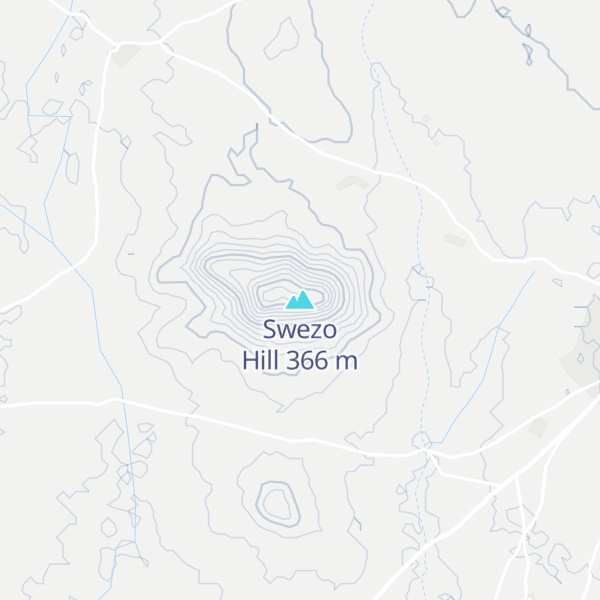 Map of Swezo Hill