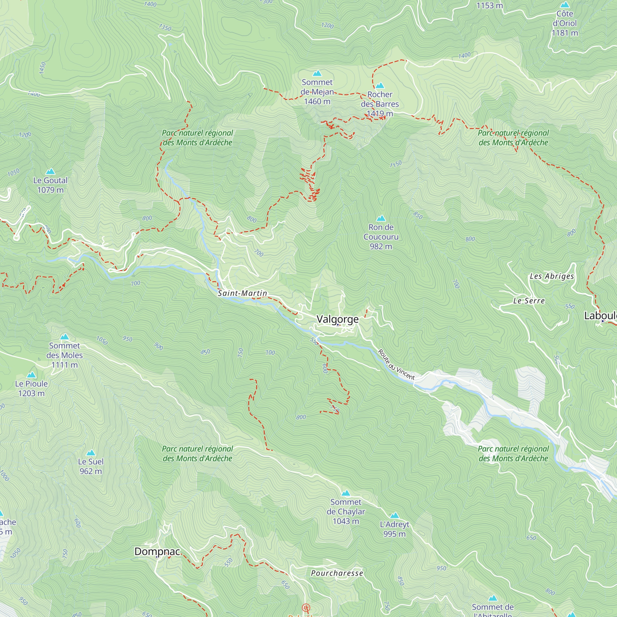 Gîte d'étape communal map