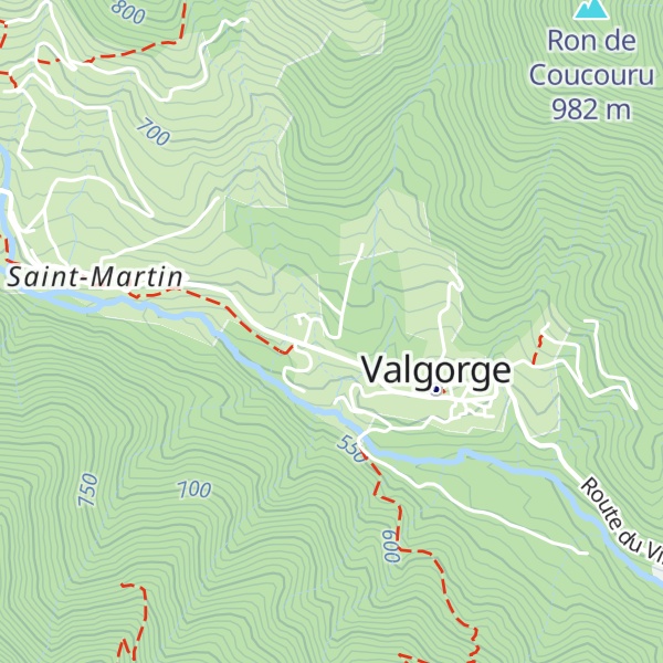Map of Gîte d'étape communal