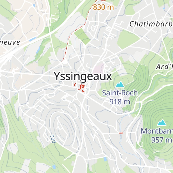 Map of Office de tourisme des Sucs aux Bords de Loire