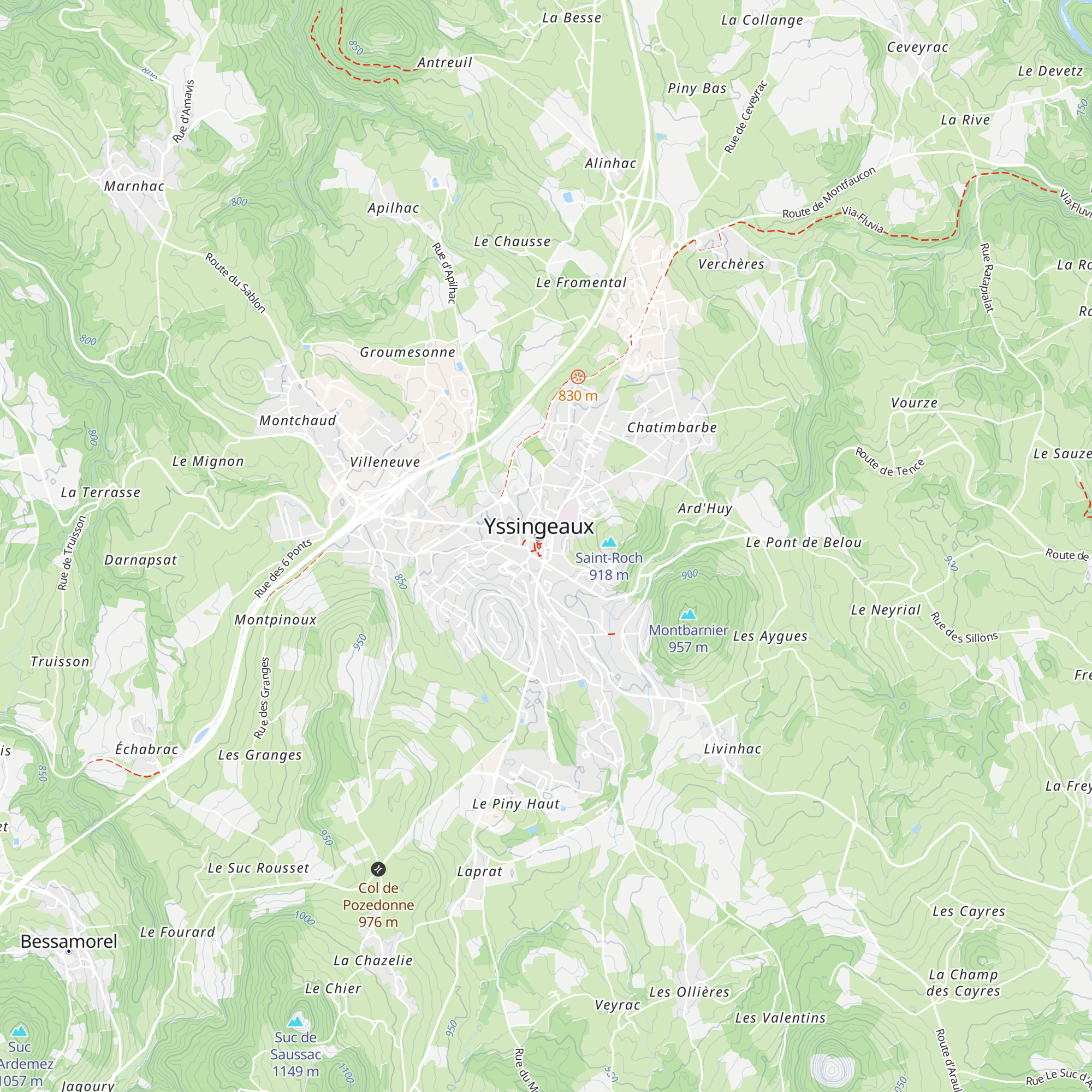 Office de tourisme des Sucs aux Bords de Loire map