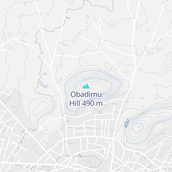 Map of Obadimu Hill