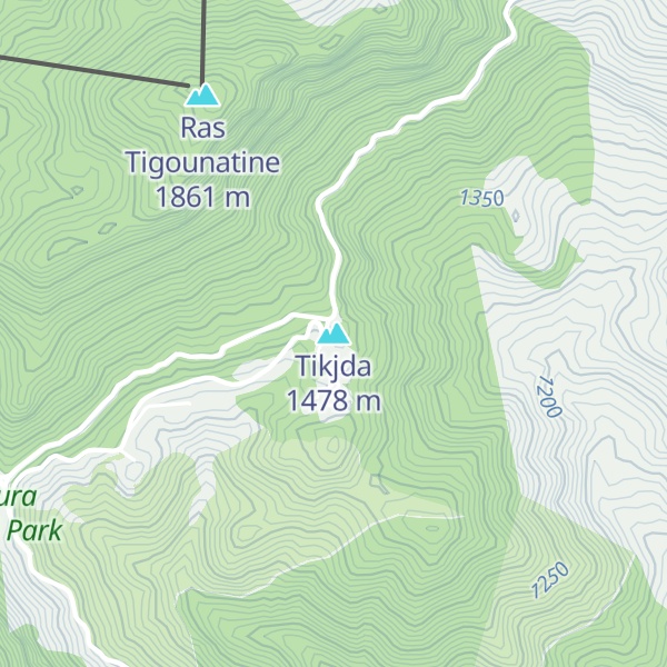 Map of Tikjda