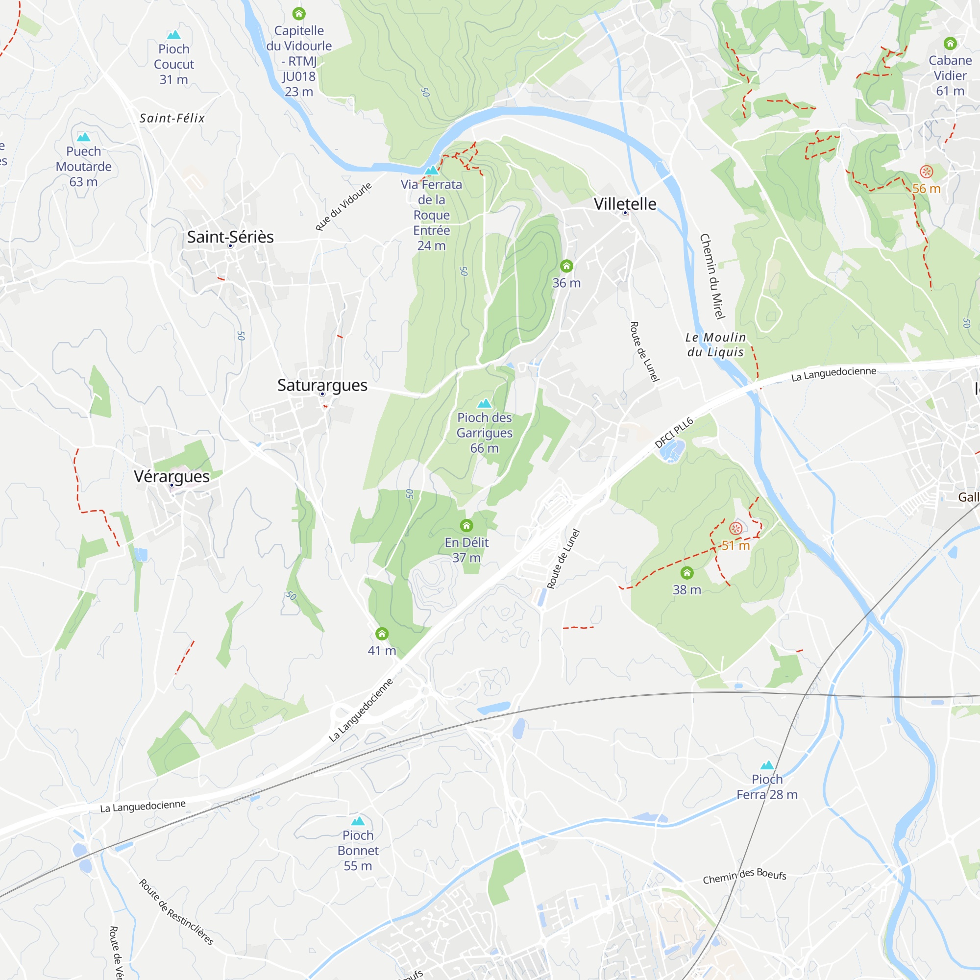 La Basse map